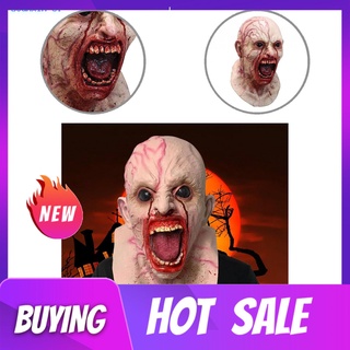 sou-Emulsión Horror Máscara De Látex Halloween Dead Evil Head Mascara Festiva Para Cosplay