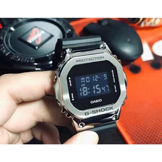 [Auto Light + World Time] G-Shock GM-5600B [2 Años De Garantía] Hombres Jóvenes Deporte Digital-5600-1 3 5600 5600B (4)