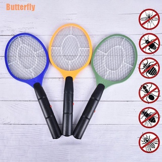 Butterfly(@) raqueta eléctrica asesino de mosquitos insectos Zappers 1PC Fly Swat Swatter Pest