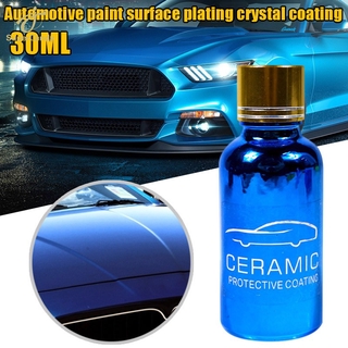 30ML 9H coche hidrofóbico revestimiento de vidrio coche líquido de cerámica abrigo Auto cuidado de la pintura coches pulido