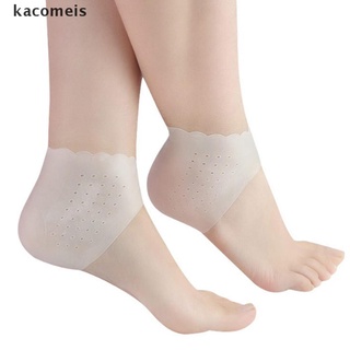 [kacomeis] calcetines de silicona para hombre y mujer/calcetines de tacón de gel humectante para pies agrietados dsgf (6)