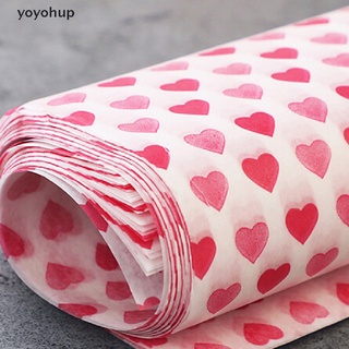 yoyohup 50 piezas de papel de cera de grasa de papel de regalo de alimentos para pan sandwich papel de aceite para hornear cl (2)