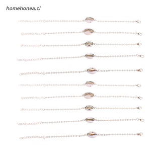 hom Natural White Cowrie Shells Connect Charms Beads For DIY Handmade Bohemia Jewelry Bracelet Making Accessories