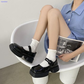 Mary Jane zapatos mujer suave chica retro suela gruesa JK Lolita uniforme zapatos 2021 verano delgado estudiantes todo-partido zapatos individuales