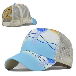 [remiel] gorra de béisbol transpirable impresa a la moda gorra de béisbol de malla Breatha