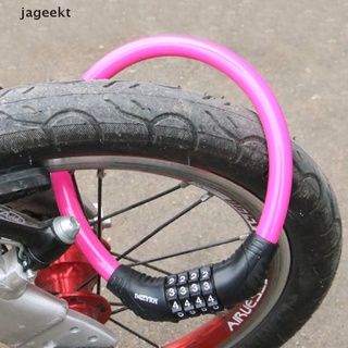 jageekt - candado de cable para bicicleta, resistente, combinación de cadena, seguridad cl (1)