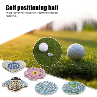 cyclelegend marcador de bolas de golf de alta calidad hierro+abs al aire libre marcador de golf accesorios de posición