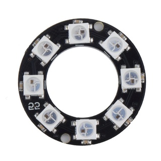 8-Bit RGB LED anillo WS2812 modelo 5050 RGB LED de desarrollo de la junta de accesorios