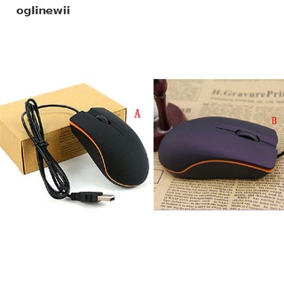oglinewii - ratón óptico con superficie esmerilada, mini m20, usb 2.0, para ordenador pc cl