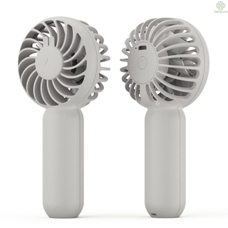 [e&L] Mini ventilador portátil al aire libre USB recargable ventilador de 3 velocidades ventilador de mano para oficina en casa ventilador silencioso eléctrico Personal ventilador de enfriamiento