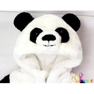 OD Moda Niño Niña Lindo Invierno Cálido Panda Animal De Una Sola Pieza Mono (7)