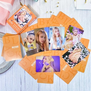 55 Unids/Set Kpop BLACKPINK Lomo Card Lisa Jennie Rose Jisoo Postal Photocards Fans Regalo (2)
