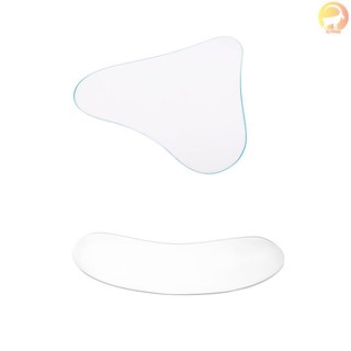 f & h almohadilla de pecho anti arrugas+almohadilla de silicona transparente eliminación parche cuidado de la piel eliminar arrugas líneas finas