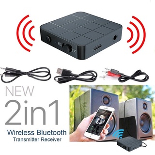 [twice1] Transmisor De Receptor Inalámbrico Bluetooth 5.0 HIFI RCA A 3,5 Mm Aux Adaptador De Audio
