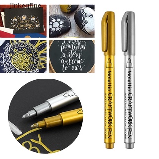 [KEFG] Metallic Marker Paint Pen Non-toxic Permanent Marker Pen DIY Art Marker Hot Sale