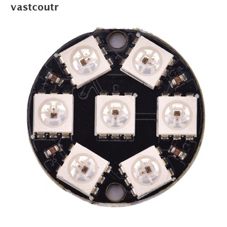 vastc 7-bit ws2812 5050 rgb led anillo de decoración redonda bombilla arduino.