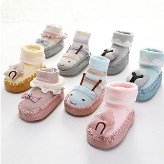 Babyme - calcetines de suela suave para bebé, niños, niñas, antideslizantes