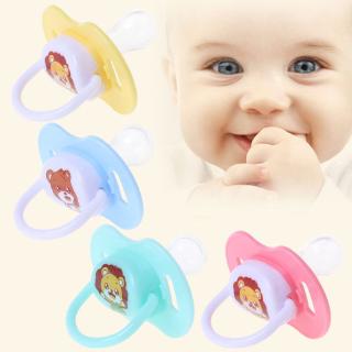 WM chupete de silicona de grado alimenticio con cabeza redonda para bebés