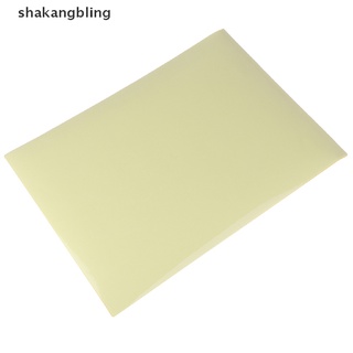 shkas 10x a4 etiqueta engomada transparente de papel impresora de inyección de tinta hoja de etiquetas resistente al agua sin manchas bling