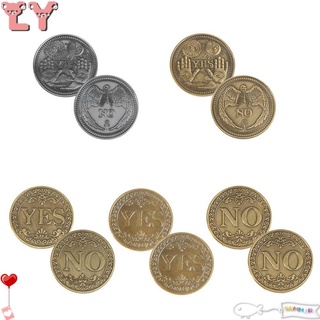 LY Bronze Commemorative Coin Collection Art Collectible Coins Yes No Coins Drop Shipping Challenge Craft Gifts Souvenir
