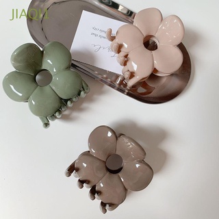 Jiaqi1 pinza De Plástico para mujer con Flores Estilo Coreano/Multicolorido