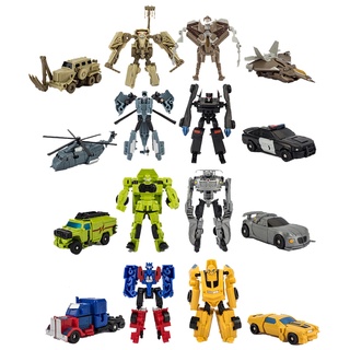 niños mini optimus prime bumblebee transformers robot juguetes niño