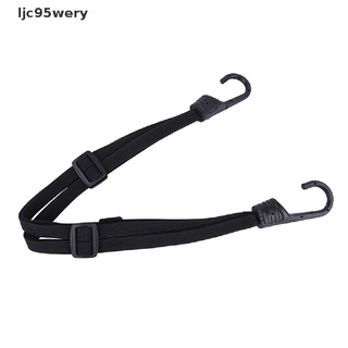 ljc95wery practical luggage helmet net rope belt bungee cord elastic strap cable with hook Hot sell