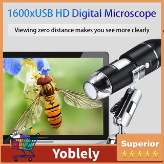 1600X microscopio Digital electrónico lupa de mano para WIN XP/7