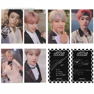6 tarjetas de fotos kpop nct dream [we boom] 3er mini álbum lomo tarjetas mini pósters (1)