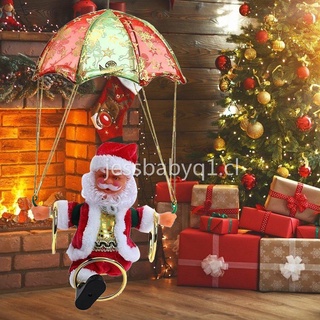 Electric Santa Claus Decorations Santa Claus Plush Toy Electric Christmas Doll