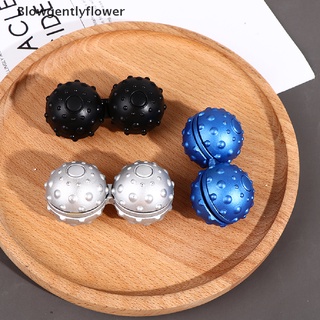 Blowgentlyflower One-Piece Connected Massage Ball Spinning Top Decompression Toy For Adults Child BGF
