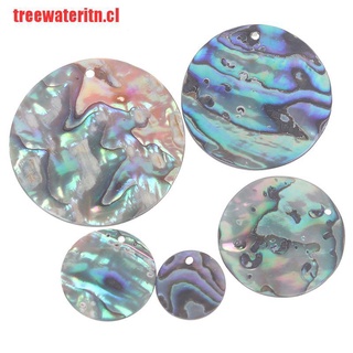 [treewateritn] perlas sueltas de concha Natural en forma de disco abalorios de concha abulón U (1)