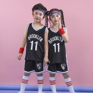 nba brooklyn nets kyrie irving 11 kevin durant 7 jersey set para niños niños niñas baloncesto ropa trajes