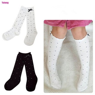 [Yutong] calcetines De algodón Para niños/punto blanco/negro Para bebés De 3 A 8t