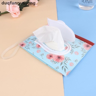 [duq] 1pc portátil toallitas de bebé bolsa bolsa al aire libre fácil de llevar limpia toallitas húmedas bolsas