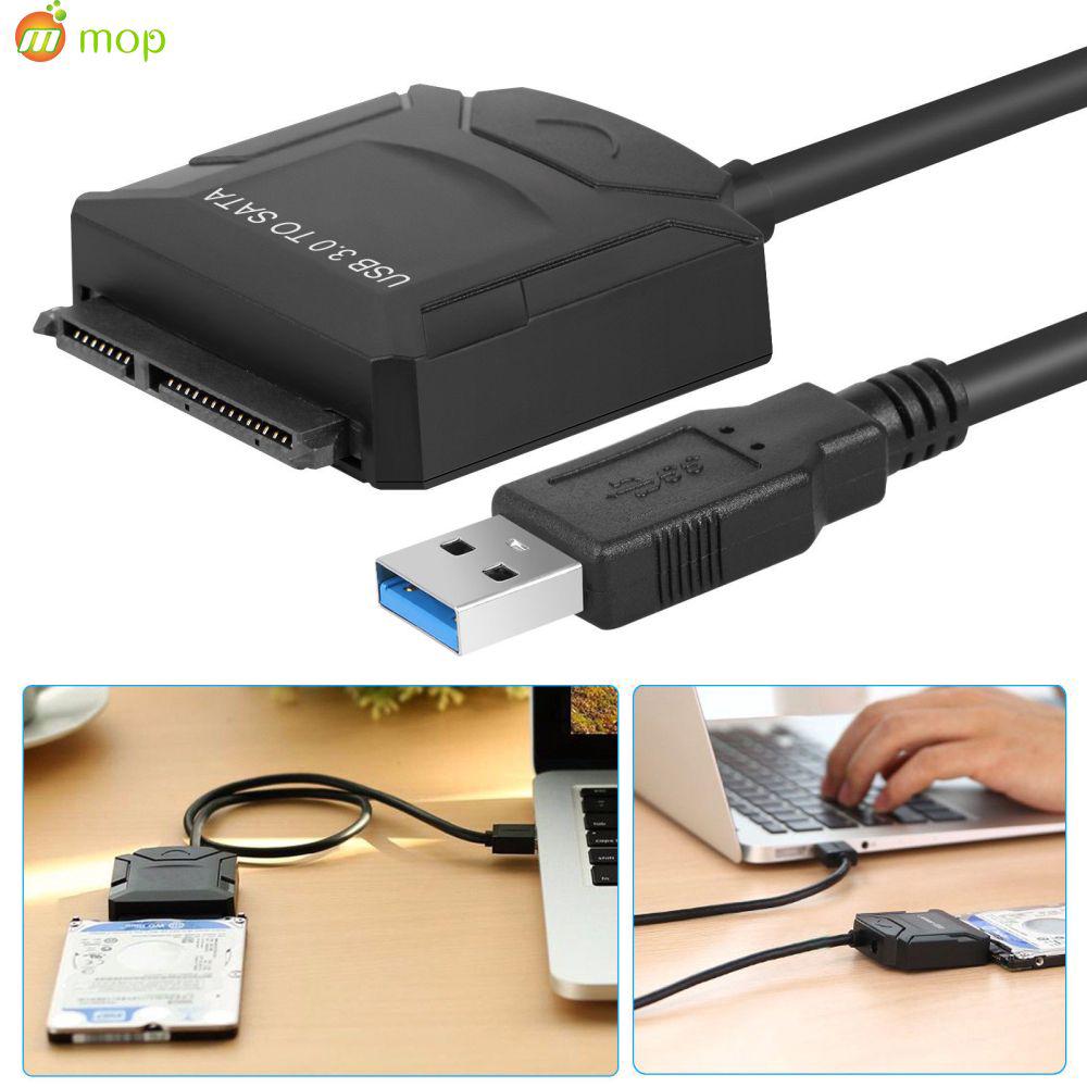 Sata a USB 3.0 2.5/3.5 HDD SSD disco duro convertidor Cable adaptador MOP