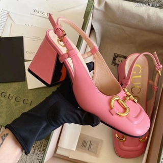 ¡ Gucci ! Ocio El Nuevo Cómodo Tacón Alto Zapatos De Las Mujeres
