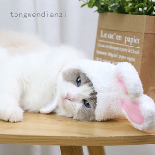 climnerf gato ropa tocado disfraz conejito orejas de conejo sombrero mascota gato cosplay gato disfraces perros pequeños gatito disfraz