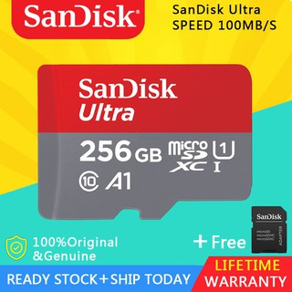 Tarjeta Micro Sd Sandisk A1 class10 128gb 256gb tarjeta de memoria Microsd