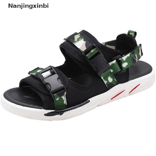 [nanjingxinbi] zapatillas de playa hombres y mujeres sandalias diapositivas no deslizante interior al aire libre zapato [caliente]
