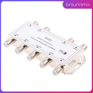 Interruptor Brsunnimix 8x1 Diseqc 8 gsm en 1 salida a prueba de agua