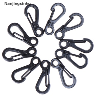 [Nanjingxinhg] 10PCS Mini Carabiner Clip Snap Spring Clasp Hook Keyring Camping Tool [HOT]