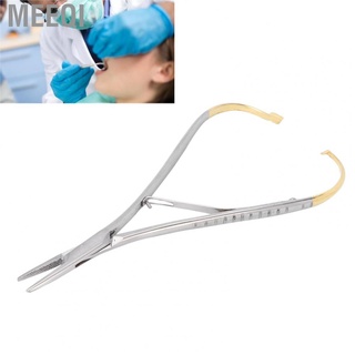 meeqi - alicates de ortodoncia de acero inoxidable para sostener soporte de alambre, herramientas de cuidado oral