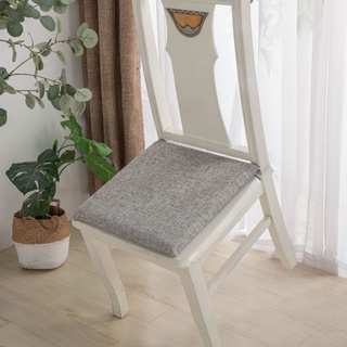 Cojín removible de cuatro estaciones de algodón de lino cojín de silla de comedor hogar esponja cojín de oficina natvnfhf.my (2)