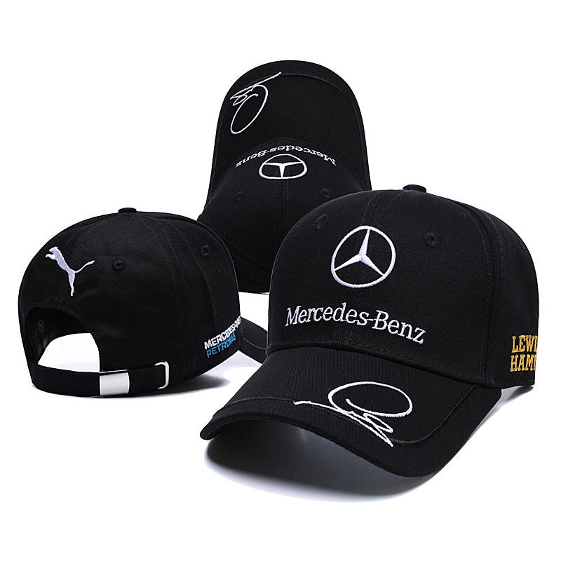 Gorra De Béisbol F1 Mercedes Benz Lewis Hamilton Con Correa Ajustable Unisex