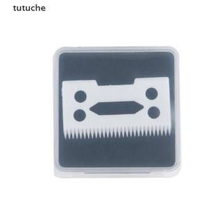 tutuche 28 dientes zirconia cortador de cerámica cuchilla para wahl clipper 8148/8504/8591/1919 cl