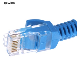 qowine 1pc de alta velocidad rj45 ethernet cable red lan conector de red líneas de extensión cl (5)