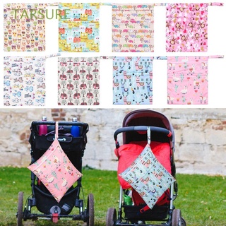 TARSURE 30x36cm Double Zipper Nappy Bag For Baby Diaper Bag Outing Waterproof Wet Bag Baby Care Printed (1)