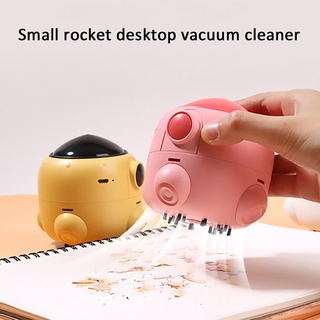 Lindo Rocket Mini aspirador USB de mano teclado de escritorio herramienta de limpieza de polvo (2)