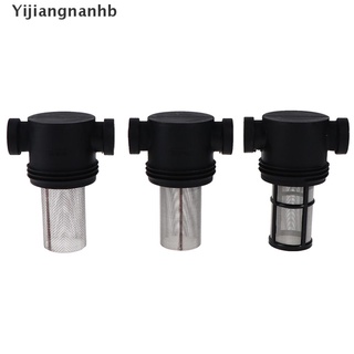 yijiangnanhb filtro de lavado de coche 1/2 3/4 1 pulgada en línea de malla colador bomba de agua filtro caliente